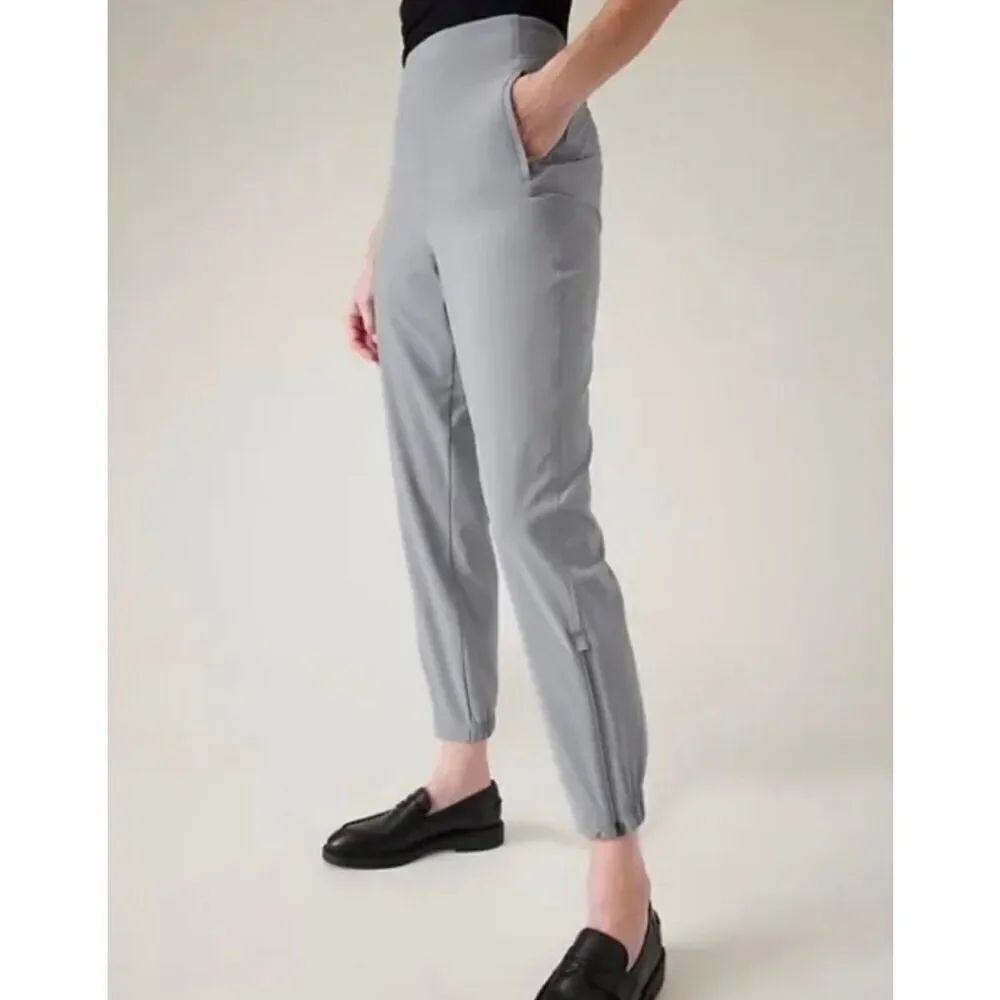 ATHLETA Women’s Grey Brooklyn Heights Jogger Size 10